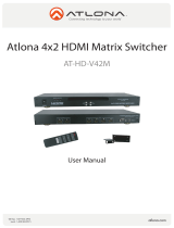 Atlona AT-HD-V42M Owner's manual