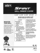 Weber 46510001 Operating instructions