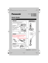 Panasonic KXTG6323 Operating instructions
