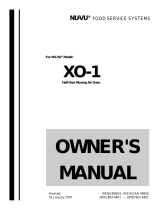 Nu-Vu XO-1 Owner's manual