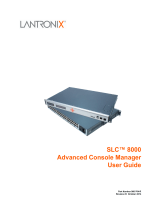 Lantronix SLC 8000 User manual