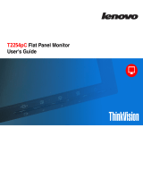 Lenovo ThinkVision T2254pC User manual