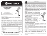 King Canada 8190 User manual