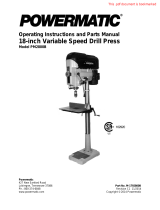 Powermatic PM2800B User manual