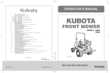 Kubota F2890 User manual