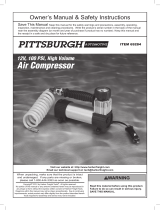 Pittsburgh Automotive Item 69284 Owner's manual
