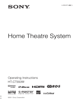 Sony HT-CT550W Operating instructions
