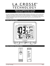 La Crosse K84322 User manual