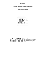 La Crosse WS-8055U User manual