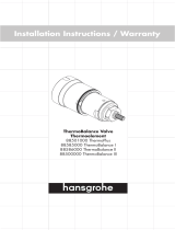 Hansgrohe 88501000 Installation guide