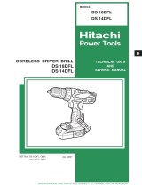 Hitachi DS 14DFL Technical Data And Service Manual