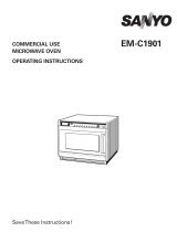 Sanyo EM-C1901 Operating Instructions Manual