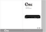 Etec DVD2250 User manual