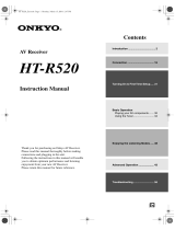 ONKYO HT-R520 User manual