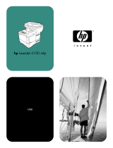 HP LaserJet 4100 Multifunction Printer series User manual