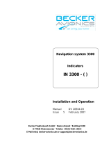 Becker IN3300 User manual
