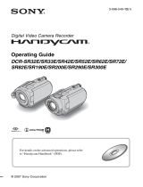 Sony DCR-SR52E User manual