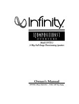 Infinity Compositions Overture OVTR 3 Owner's manual
