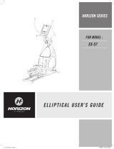 Horizon Fitness HORIZON EX-57 User manual