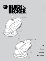 Black & Decker Palm sander User manual