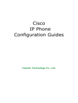 Cisco Small Business Pro SPA 509G Configuration manual