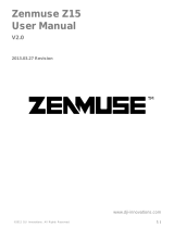 dji Zenmuse Z15 Assistant Software User manual