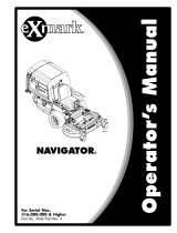 Exmark Navigator User manual