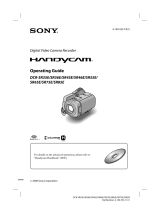 Sony DCR-SR35E User manual