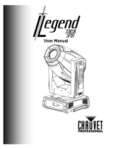 Chauvet Professional Legend 330SR Spot User manual