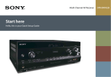 Sony STR-DN1020 Quick start guide