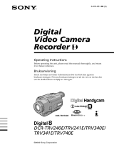 Sony DCR-TRV340E Owner's manual