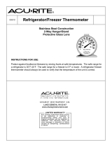 AcuRite Thermometer User manual