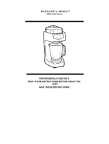 Nostalgia Electrics MARGARITA MANIA MMA-600 Series User manual