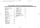 Cadillac 2014 Cadillac CTS Navigation Manual