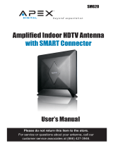 Apex SM620 User manual