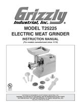 Grizzly T25225 User manual