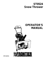 Frontier ST0927 User manual