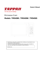 Tappan TM5430W Owner's manual