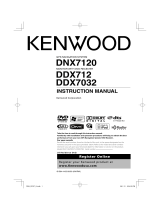 Kenwood DNX7120 - Navigation System With DVD player User manual