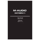 M-Audio Oxygen 61 User manual