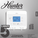 Hunter Fan 44127 User manual