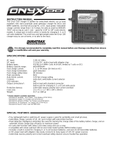 Duratax Onyx 100 Peak Charger Owner's manual