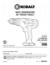 Kobalt K18LD-26A User manual