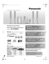 Panasonic SC-HT885W Owner's manual