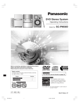 Panasonic SCPM39D Owner's manual