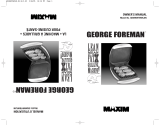 Maxim George Foreman GR26WHTBWCAN User manual