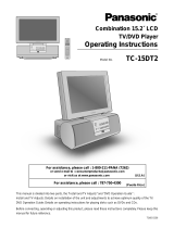 Panasonic TC 15DT2 User manual