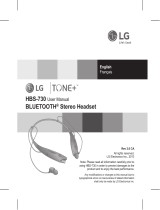 LG HBS-730 User manual