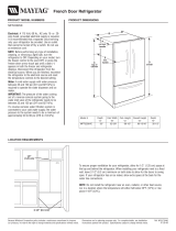 Maytag MFF2258VE Product Dimensions