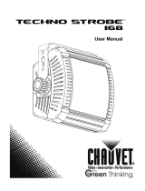 Chauvet Techno Strobe 168 User manual
